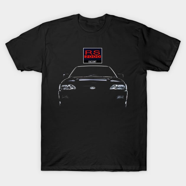 FORD ESCORT RS2000 - advert T-Shirt by Throwback Motors